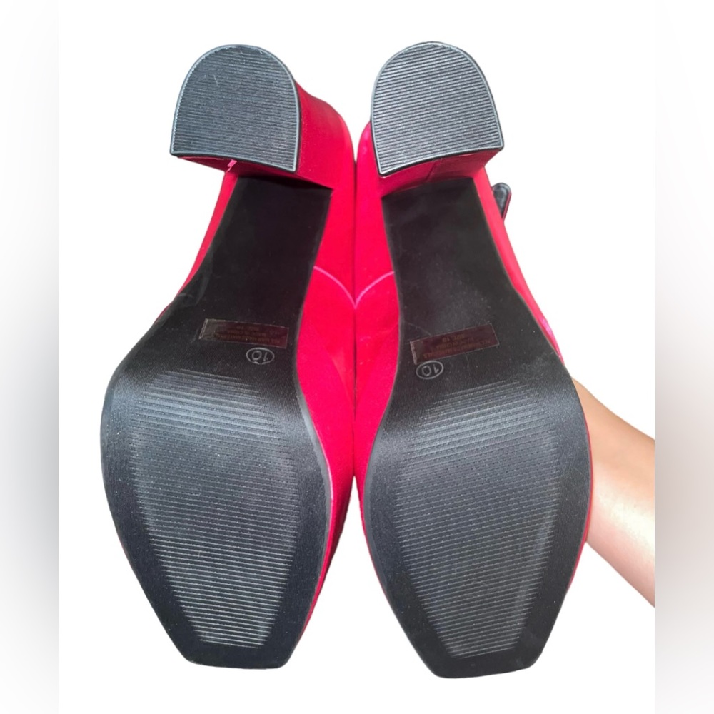 Wild Diva faux satin pumps - Picture 4 of 4